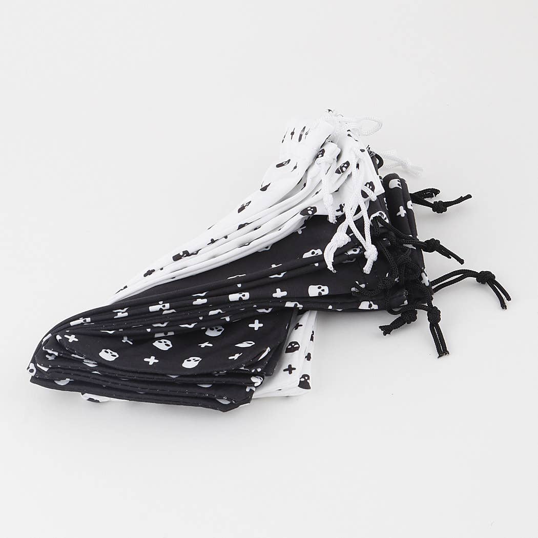 Skull Sunglasses Pouch Bag