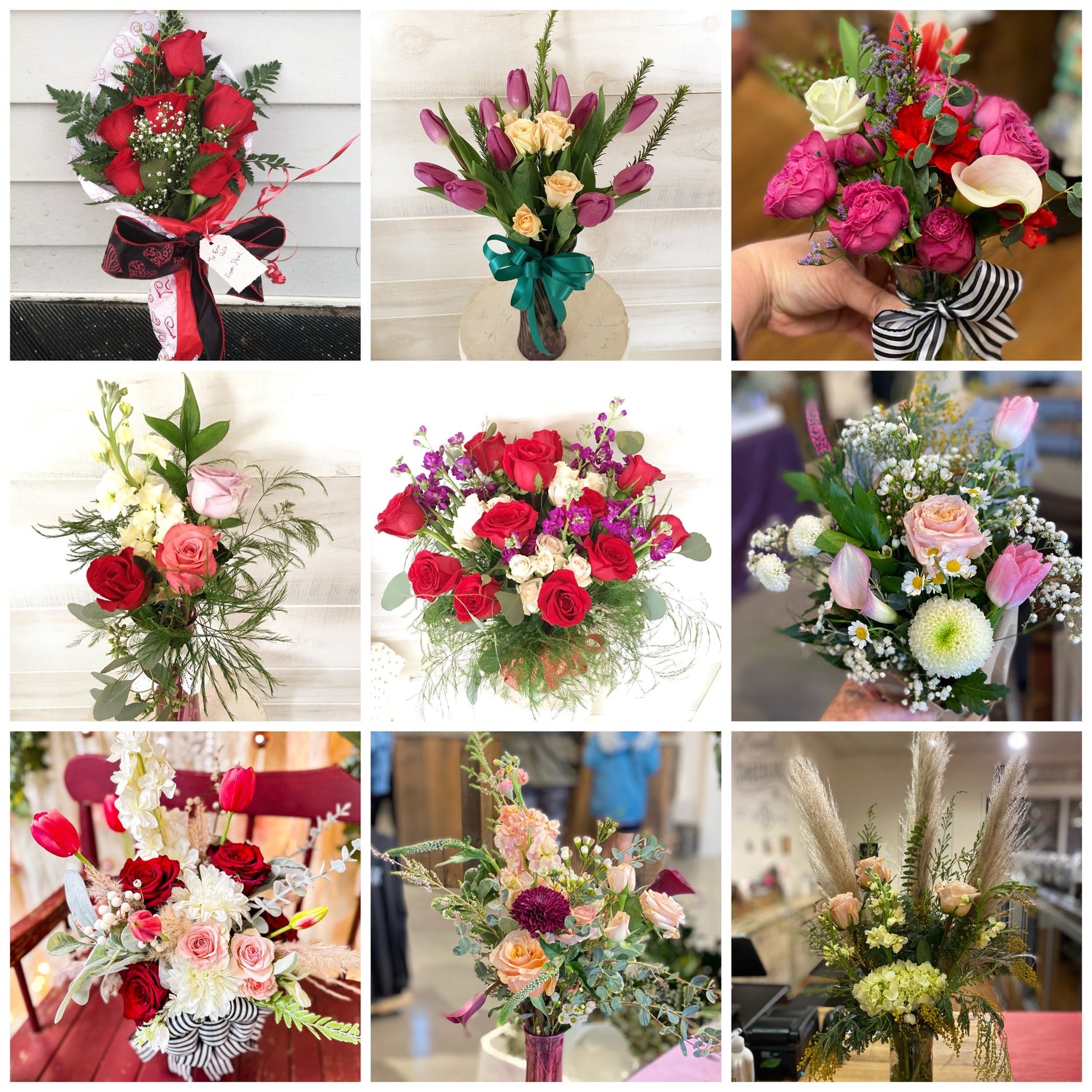 Florals: Bouquets, Corsages, etc…