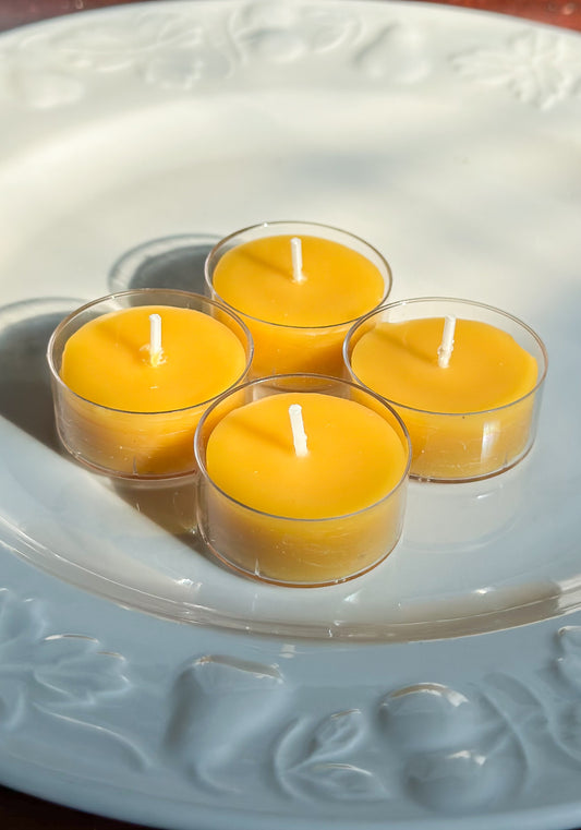 12ct Beeswax Tealights