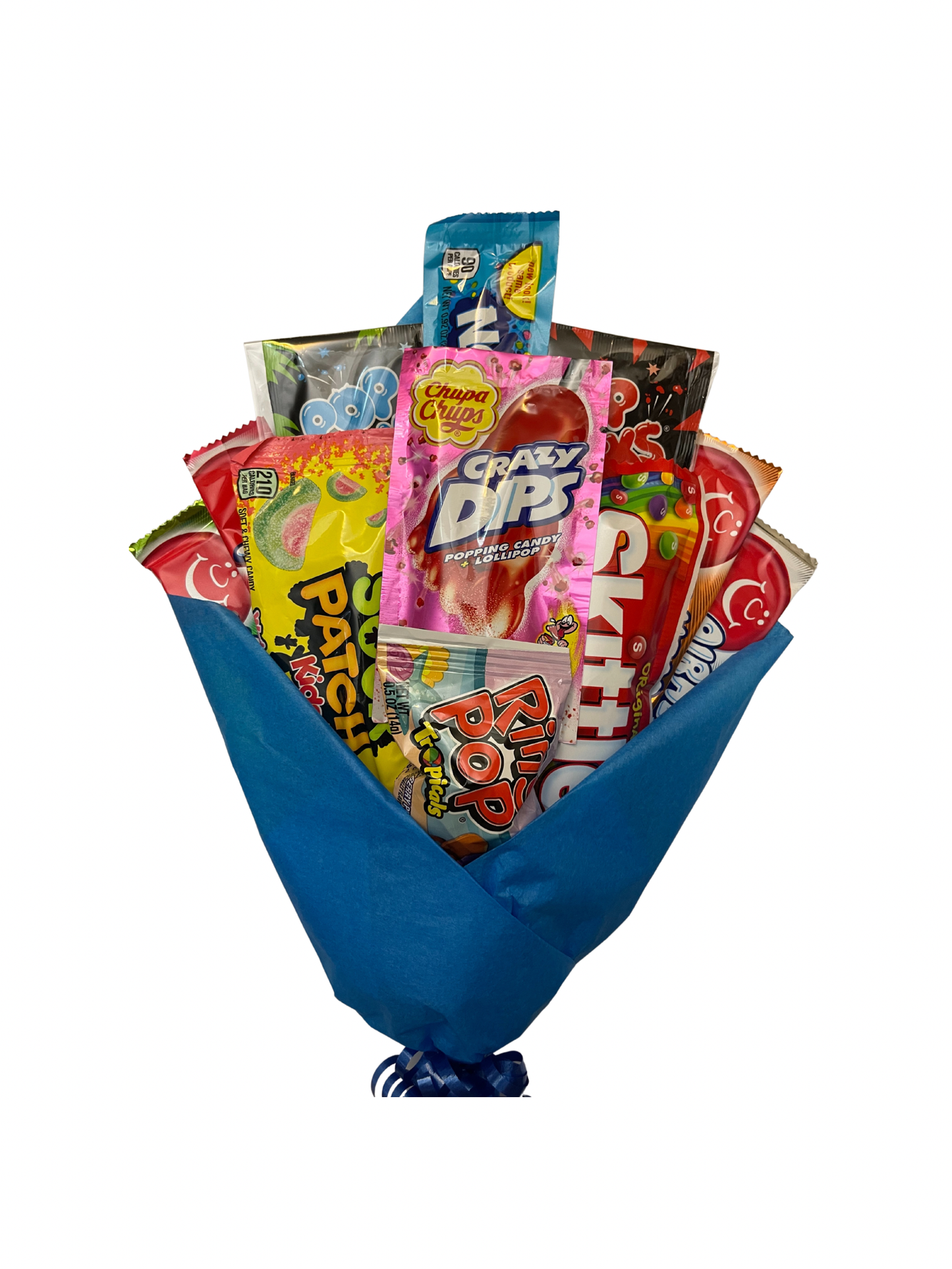 Small Sour/Sweet Candy Bouquet - RED Wrap