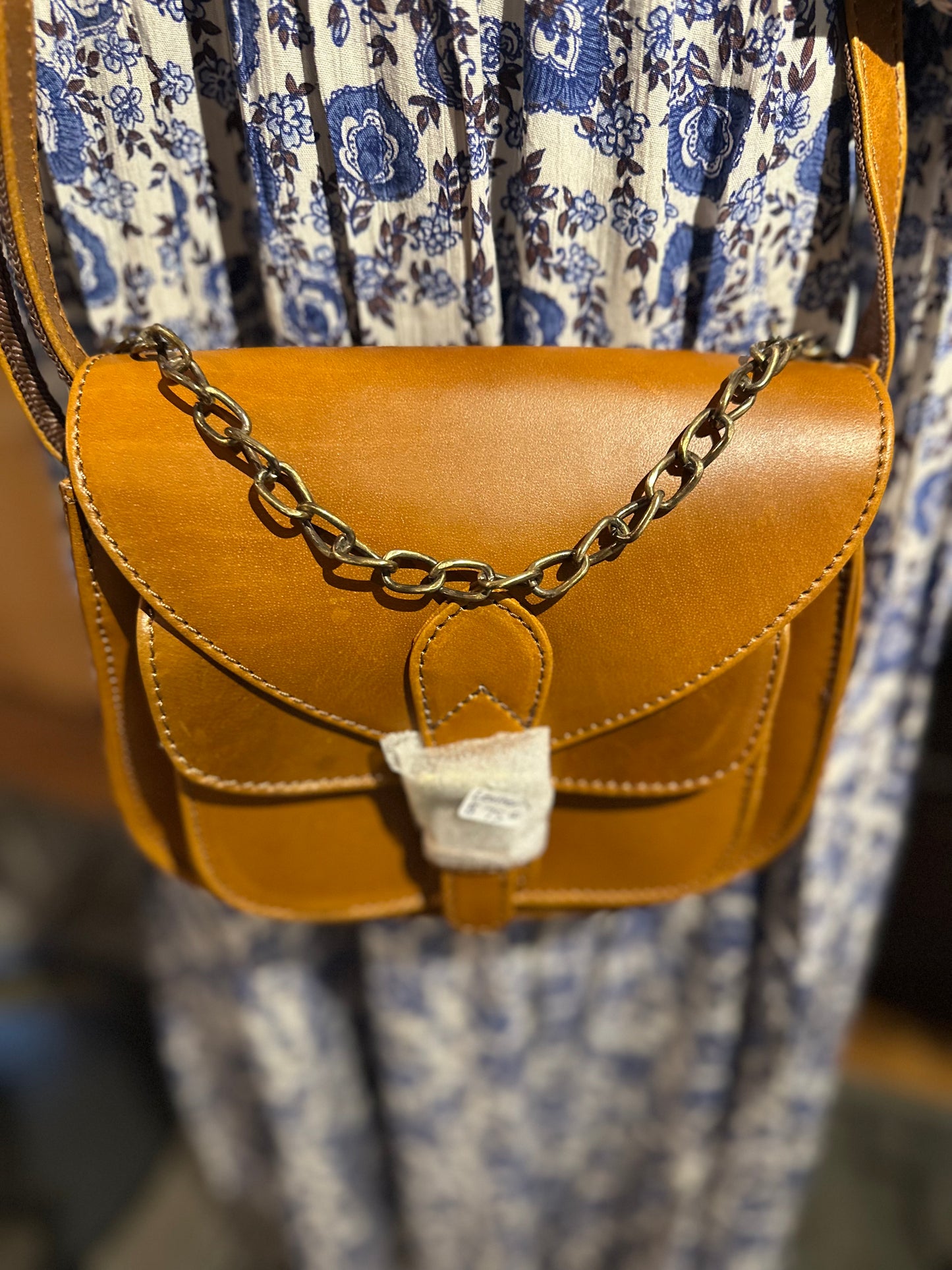 Brown Leather Crossbody/Shoulder Purse