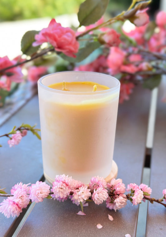 Beeswax 6oz Refillable 2-Wick Jar Candle